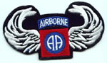 US Army 82nd Airborne Wings Patch